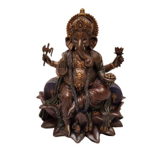 Ganesha Beeld Brons 21 cm