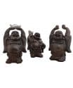 Boeddha beeldje binnen 11cm - Leuk boeddha beeld cadeau set 7