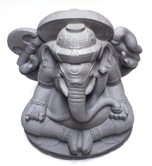 Ganesha beeld voor binnen en buiten – grijze Ganeshabeelden 4