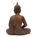 Bronskleurig Boeddhabeeld 57 cm - Boeddha Beeld zittend 4