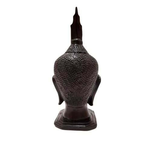 Boeddha Beeld Bruin U-Tong 24 cm - Boeddha Hoofd 3