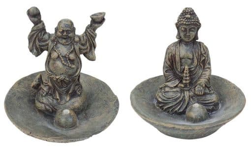 Boeddha beeld wierook setje