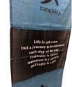 Tekst op doek kalmte – Banner 135 cm met tranquility quote 5