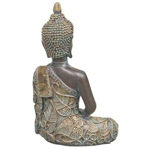 Thaise Meditatie Boeddha antique 15cm 2
