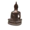 Boeddha beeld zittend zilver - Sukhothai Boeddhabeeld 18cm unieke Boeddha - Huisdecoratie 3