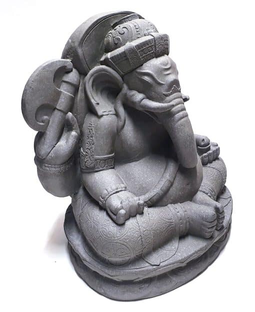 Ganesha beeld voor binnen en buiten – grijze Ganeshabeelden 5