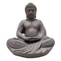 Boeddha Beeld 45 cm - Boeddhabeeld grijs Kamakura