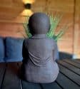 Boeddha beeld mediterende Shaolin 42cm limited Boeddhabeeld roestkleur 5