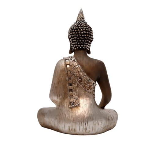 Boeddha Beeld Zit Verlichting van 35 cm  - Boeddhabeeld 2