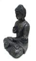 Zittende meditatie Boeddha zilver 30cm 5