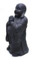 Boeddha beeld lucky staand – donkergrijs 59cm tuindecoratie boeddhabeeld mediterend 3
