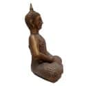 Bronskleurig Boeddhabeeld 57 cm - Boeddha Beeld zittend 5