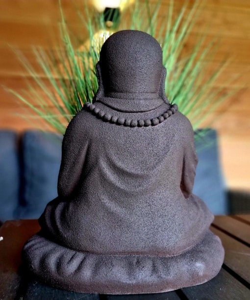 Boeddha beeldje binnen of buiten 35cm 5
