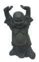 Boeddha beeld Hotei Boeddhabeeld 40 cm Donkergrijs 2