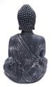 Zittend Boeddha beeld 40cm - Geschikt voor binnen en buiten - Boeddhabeeld antiek zilveren kleur 2