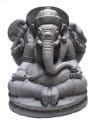Ganesha beeld voor binnen en buiten – grijze Ganeshabeelden