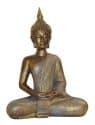 Thaise Boeddha beeld bronskleurig boeddhabeeld 42cm