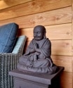 Boeddha beeldje binnen of buiten 35cm 6