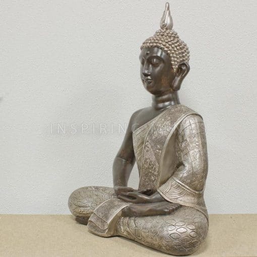 Boeddha beeld Thaise - Meditatie Boeddhabeeld XL 62cm 3