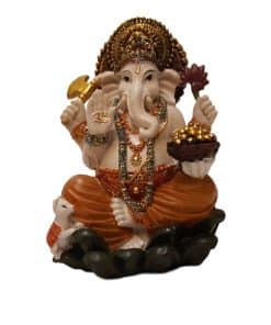 Ganesha gekleurd 15 cm