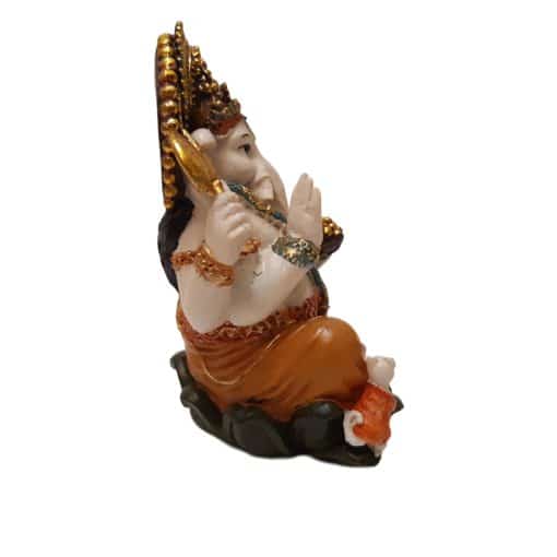 Ganesha gekleurd 15 cm 4