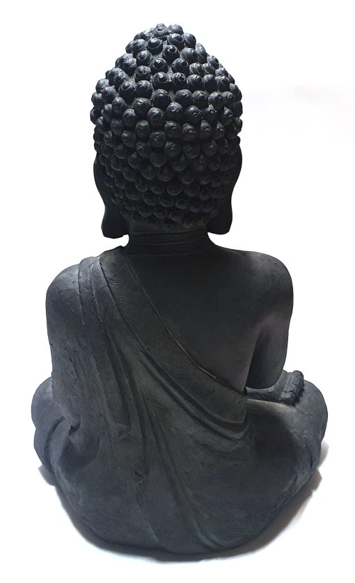 Garden Boeddha 60 cm donkergrijs 2